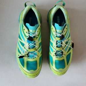 Hoka Trail running shoes. Mafate Speed